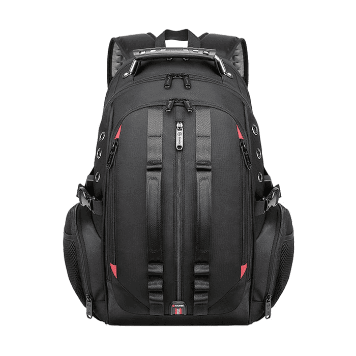 Mochila Bange impermeável 45l com entrada para fone de ouvido e entrada USB para carregamento de bateria de celular