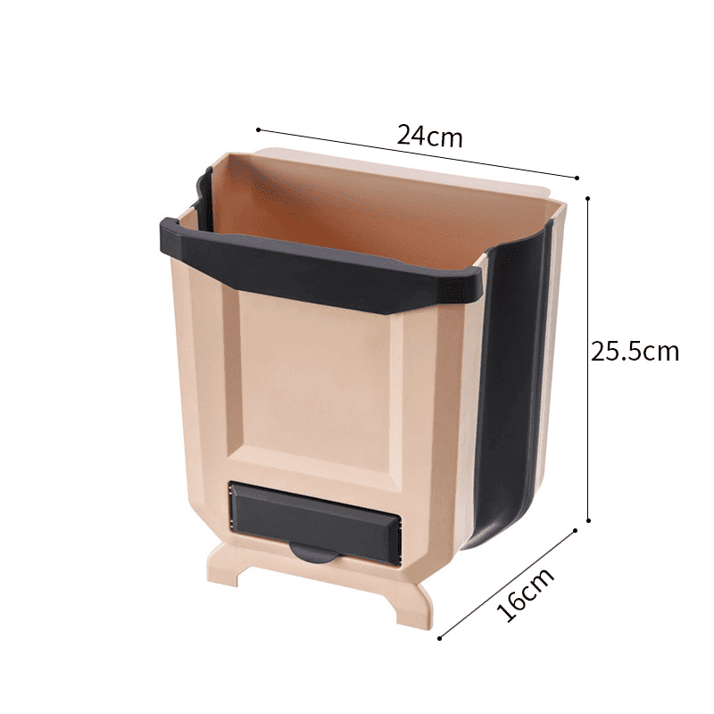Lixeira de pendurar dobrável 8L/10L