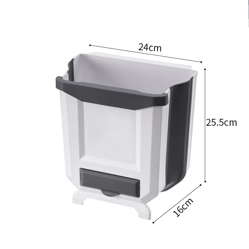 Lixeira de pendurar dobrável 8L/10L