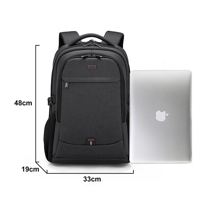 Unisex waterproof backpack with USB port for cell phone battery charging (model 3)