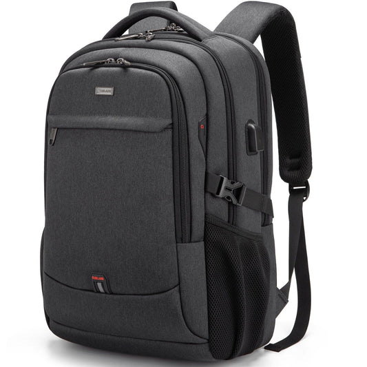 Mochila impermeável unissex com entrada USB para carregamento de bateria de telefone celular (modelo 3)