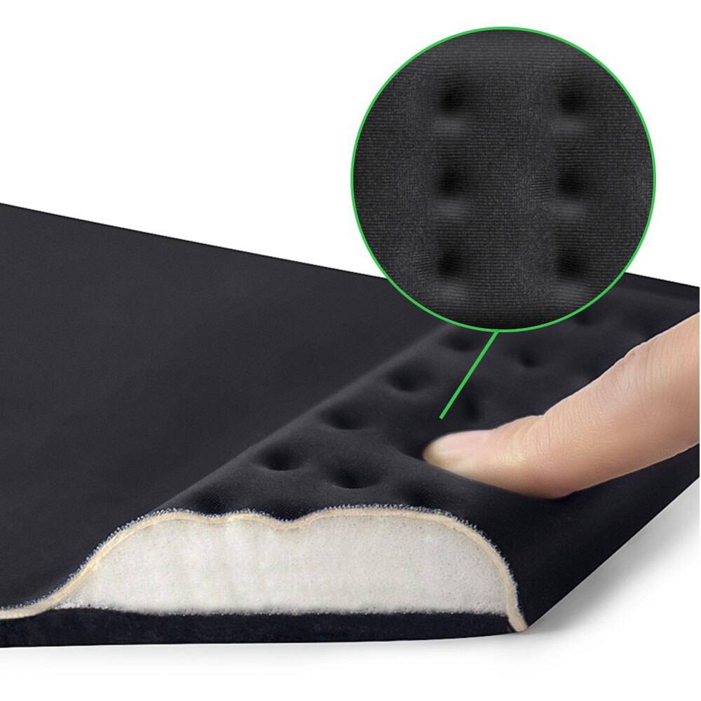 Mouse pad with wrist and forearm rest (model 1)