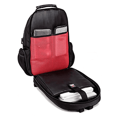 Mochila Bange impermeável 45l com entrada para fone de ouvido e entrada USB para carregamento de bateria de celular