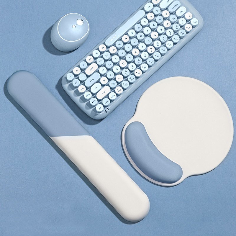 Mouse pad with wrist and forearm rest (model 2)