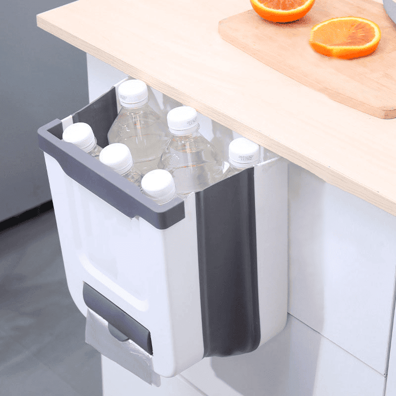 Lixeira de pendurar dobrável 8L/10L
