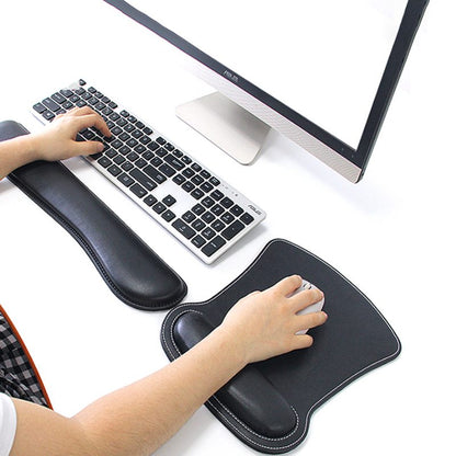 Waterproof mouse pad with wrist and forearm rest