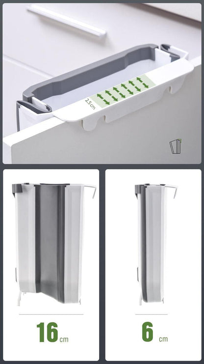 Lixeira de pendurar dobrável 8L/10L