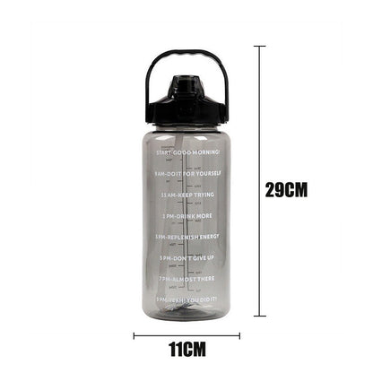Leakproof TikTok Clear Water Bottle 2000ml