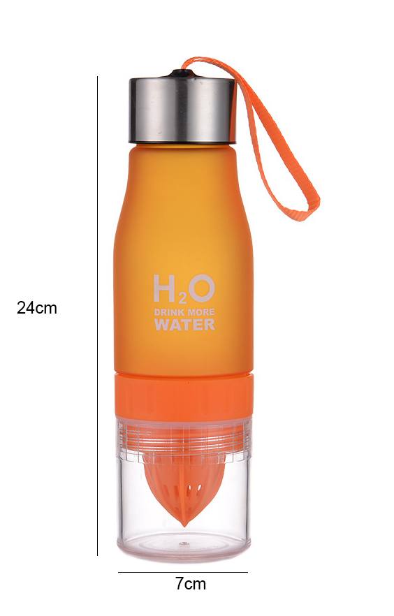 Bottle with fruit infuser 