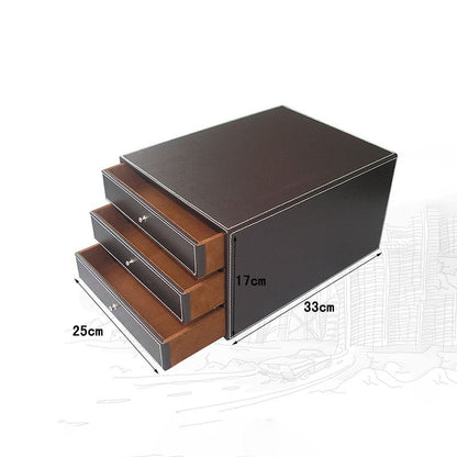 Aufbewahrungsbox für Büroakten mit Schubladen