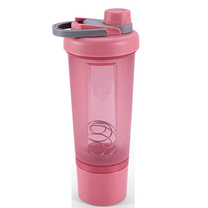 500 ml/600 ml auslaufsichere Wasserflasche und Shaker/Shaker