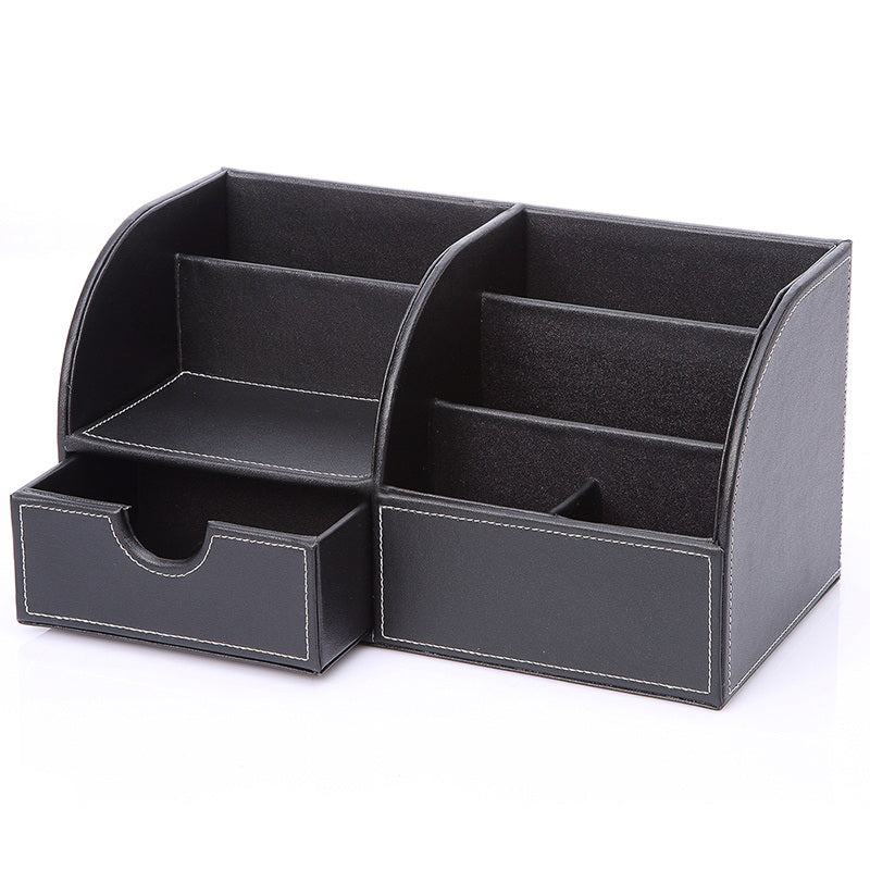 Office organizer box with drawer