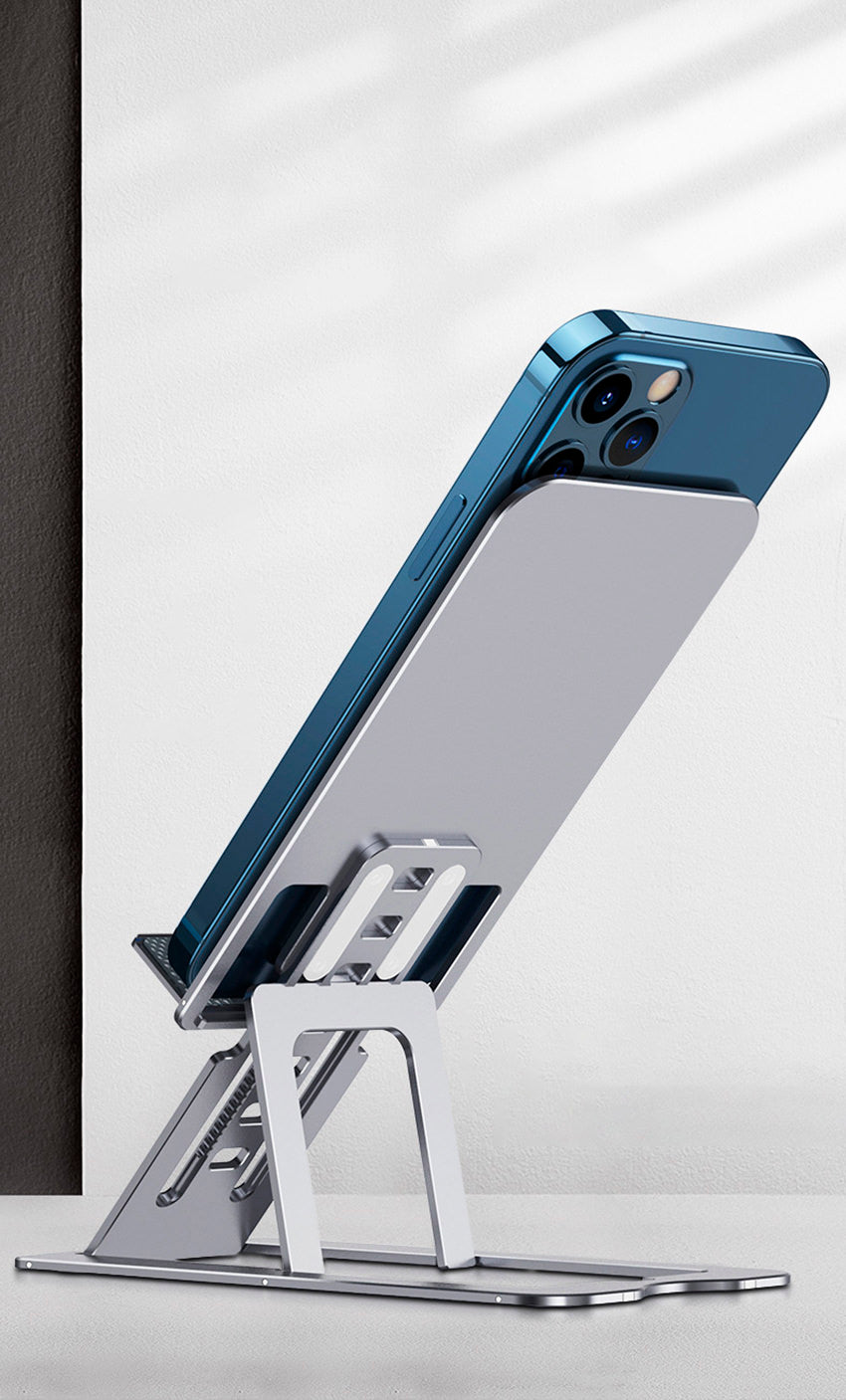 Cell phone holder with 7 angle adjustment levels