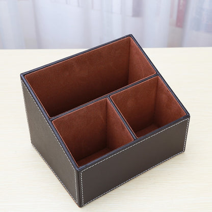 Office organizer box with 3 compartments (model 2)