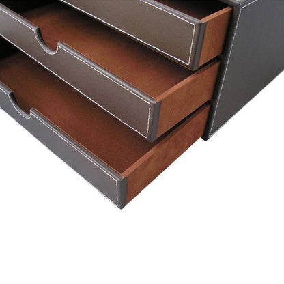 Office file storage box with drawers model 2