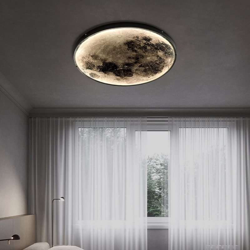 Sophisticated moon wall lamp