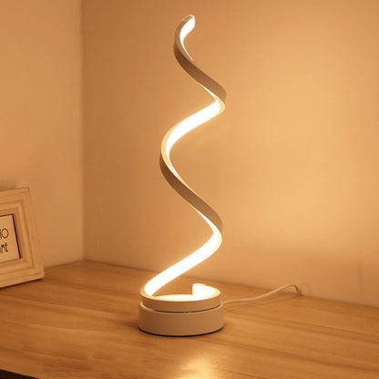 Luminária sofisticada espiral