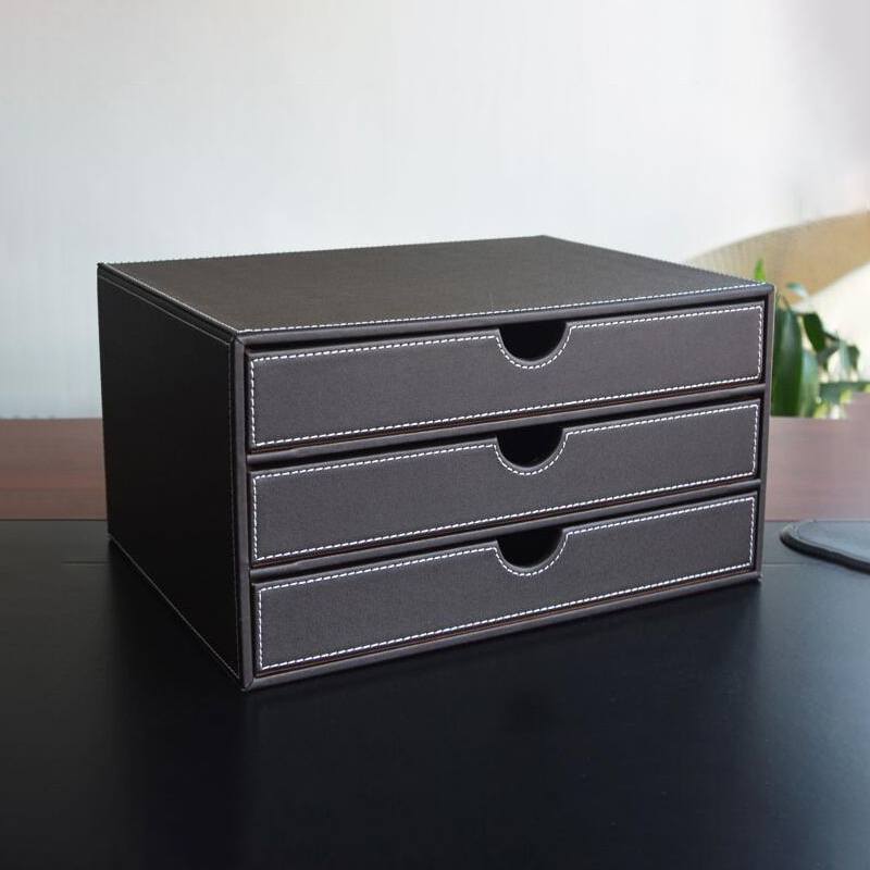 Büro-Aktenaufbewahrungsbox mit Schubladen Modell 2