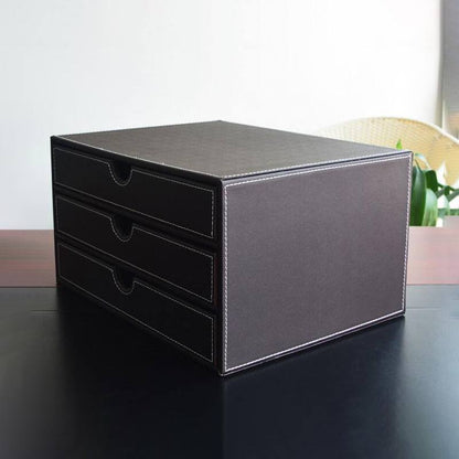 Caixa com gavetas para armazenamento de arquivos para escritório modelo 2
