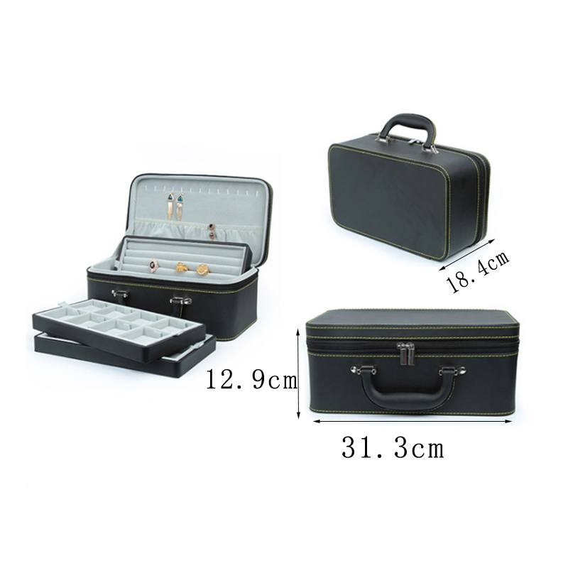Toiletry bag for jewelry – jewelry box (model 1)
