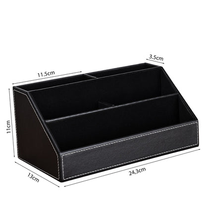 Office organizer box with 5 compartments