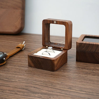 Ringbox aus Holz