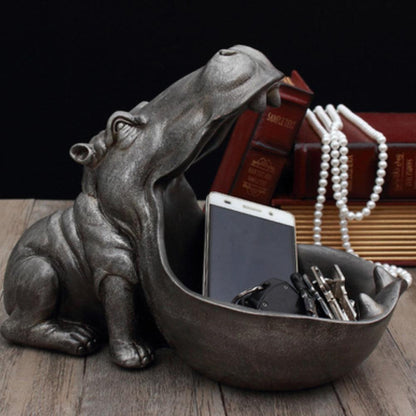 Porta-objetos hipopótamo - Rede Canan