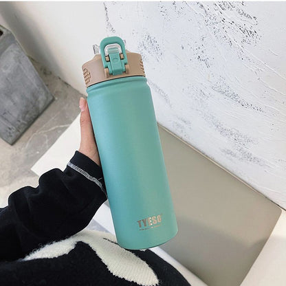 Leak-proof stainless steel thermos bottle 530ml/750ml