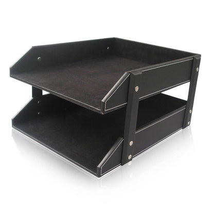 Double Office File Storage Tray