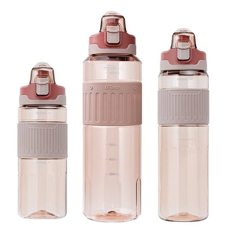 550 ml/750 ml/1080 ml auslaufsichere Wasserflasche