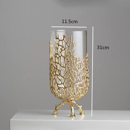 Vaso de vidro sofisticado para planta (modelo 13)