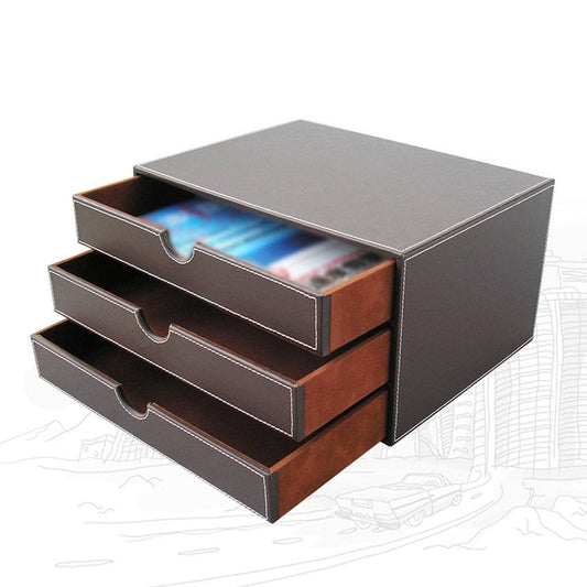 Caixa com gavetas para armazenamento de arquivos para escritório modelo 2