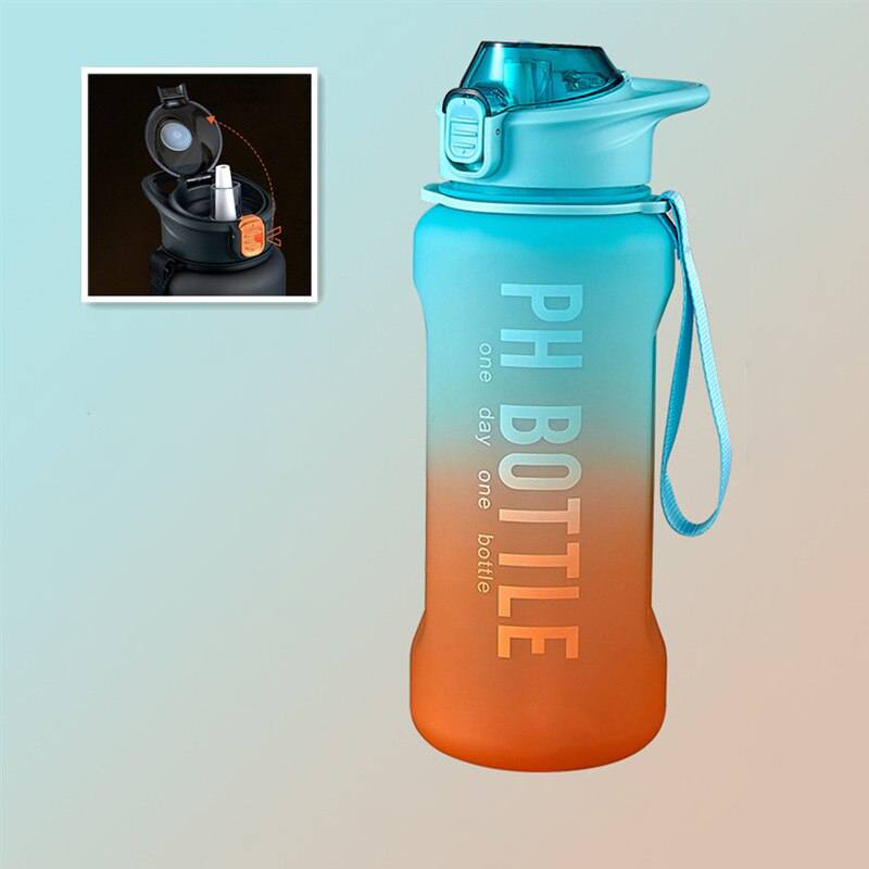 1000 ml/2200 ml auslaufsichere Wasserflasche