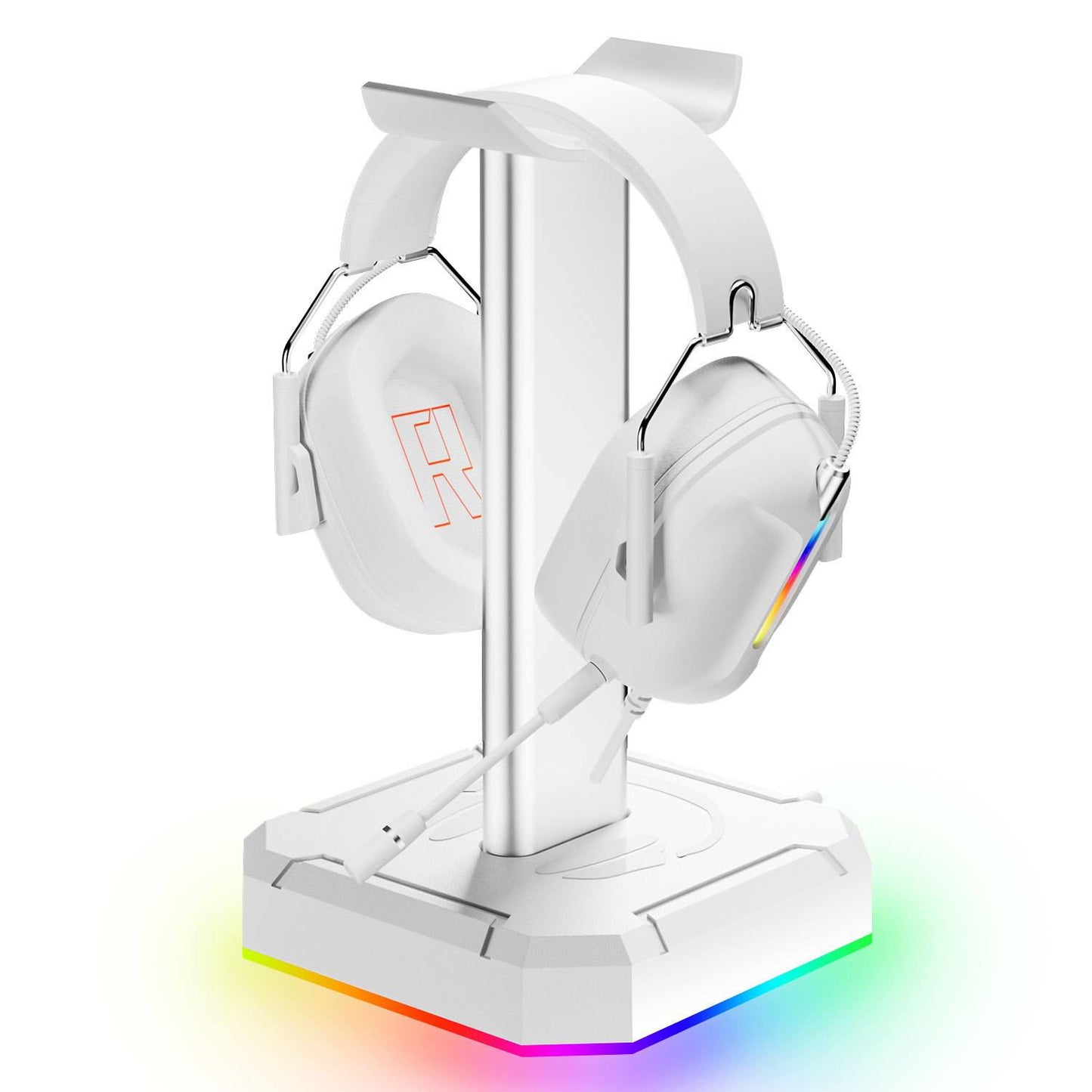 Suporte para fone de ouvido headset com luzes RGB (modelo 1)