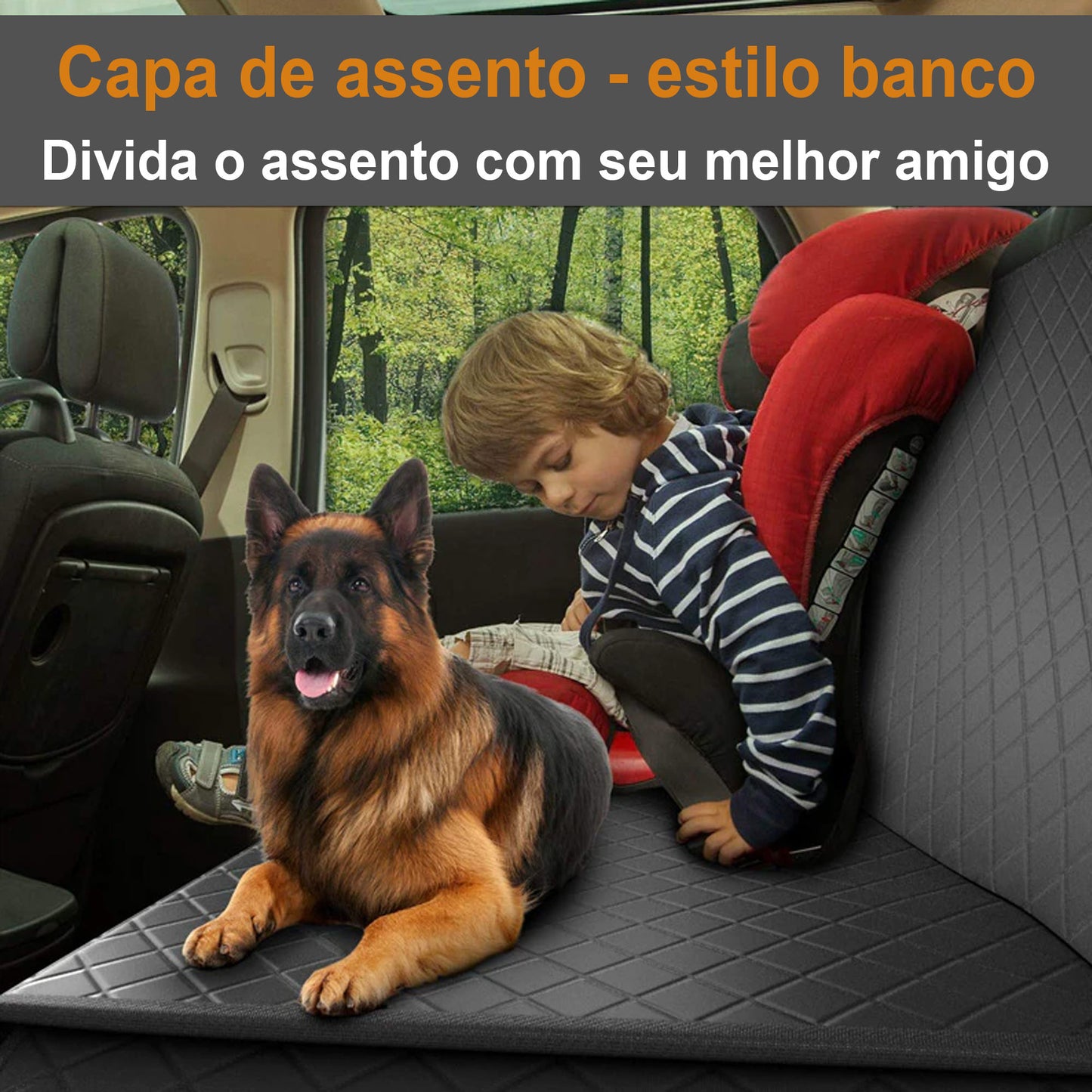 Autositzbezug für Haustiere