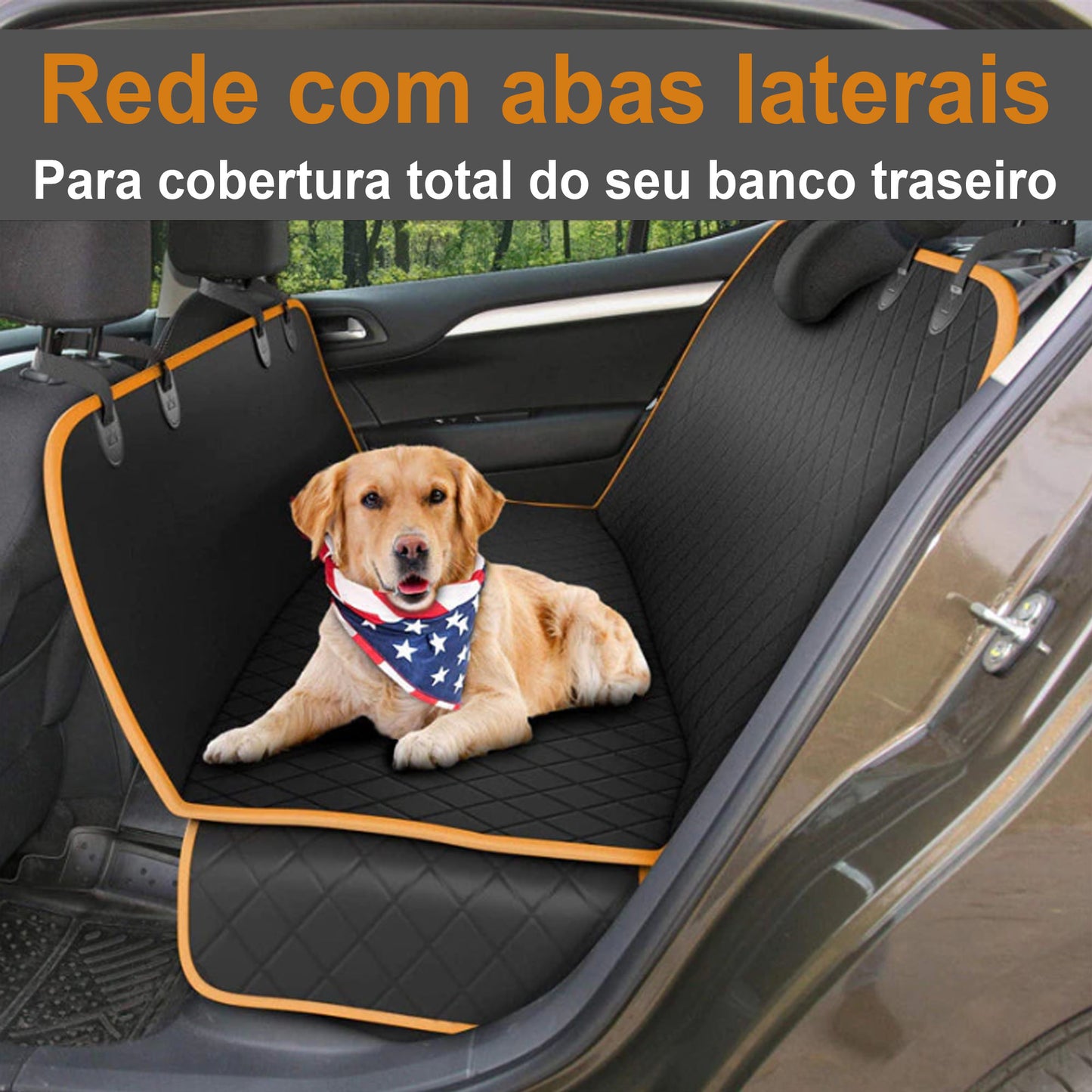 Capa para assento do carro para pets