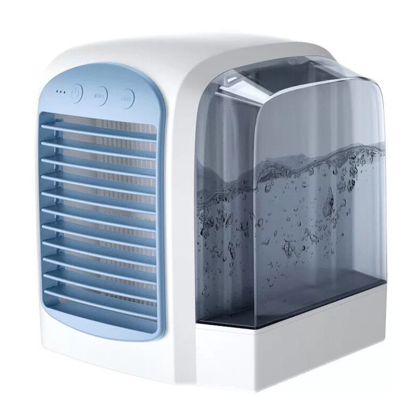 Tragbarer Mini-Kühlschrank/Klimaanlage/Ventilator mit USB-Anschluss (Modell 2)